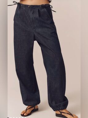 ANTHROPOLOGIE PILCRO MID-RISE PULL-ON JOGGER JEANS SIZE  28 NWT
